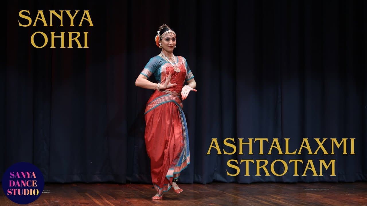 Sarvodaya Hospital — Ashtalaxmi Stotram — solo Bharatanatyam recital, Bharatanatyam performance by Sanya Ohri