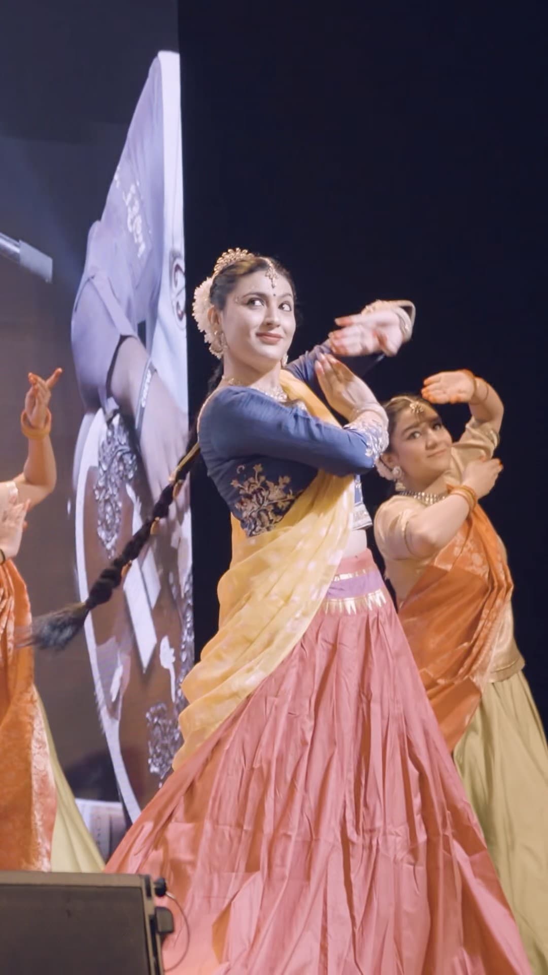 Bharat Mandapam — Radha–Krishna — directed and choreographed by Sanya, danced to live vocals by Agam Aggarwal, Semi-Classical performance by Sanya Ohri